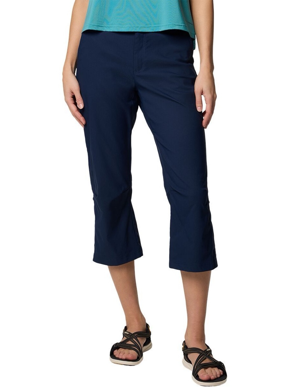 Columbia Women's Navy Blue Capri Pants Plus Size 24W